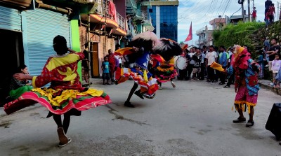 रुकुम पश्चिममा परम्परागत लाखे नाच आजबाट सुरु